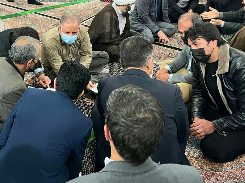 نهمین شب از برنامه ملاقات مردمی " هر شب یک مسجد "