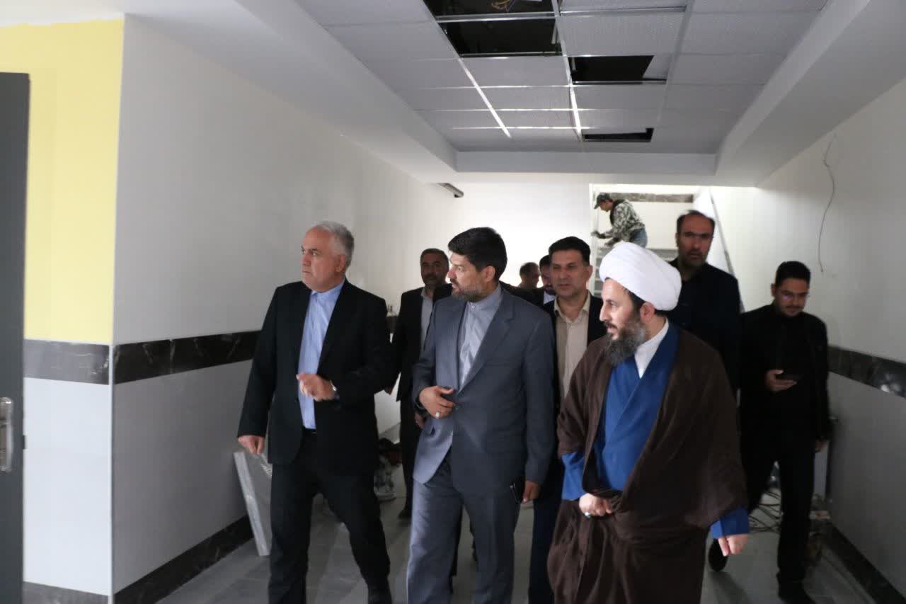 بازدید از پروژه عمرانی درحال احداث آموزش و پرورش خوی