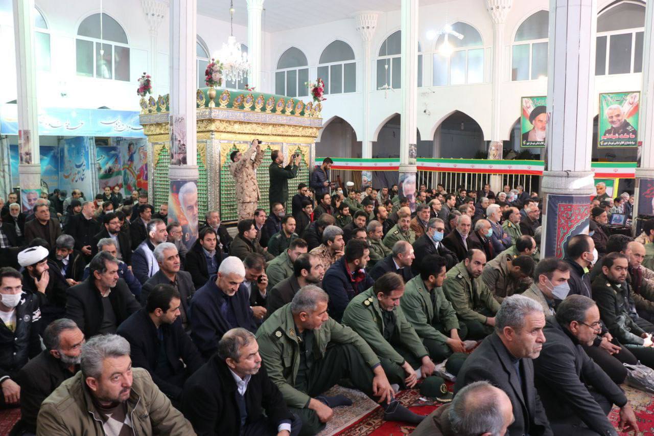 آلبوم تصویری/ برگزاری سالگرد شهادت سردار بزرگ اسلام شهید حاج قاسم سلیمانی در خوی