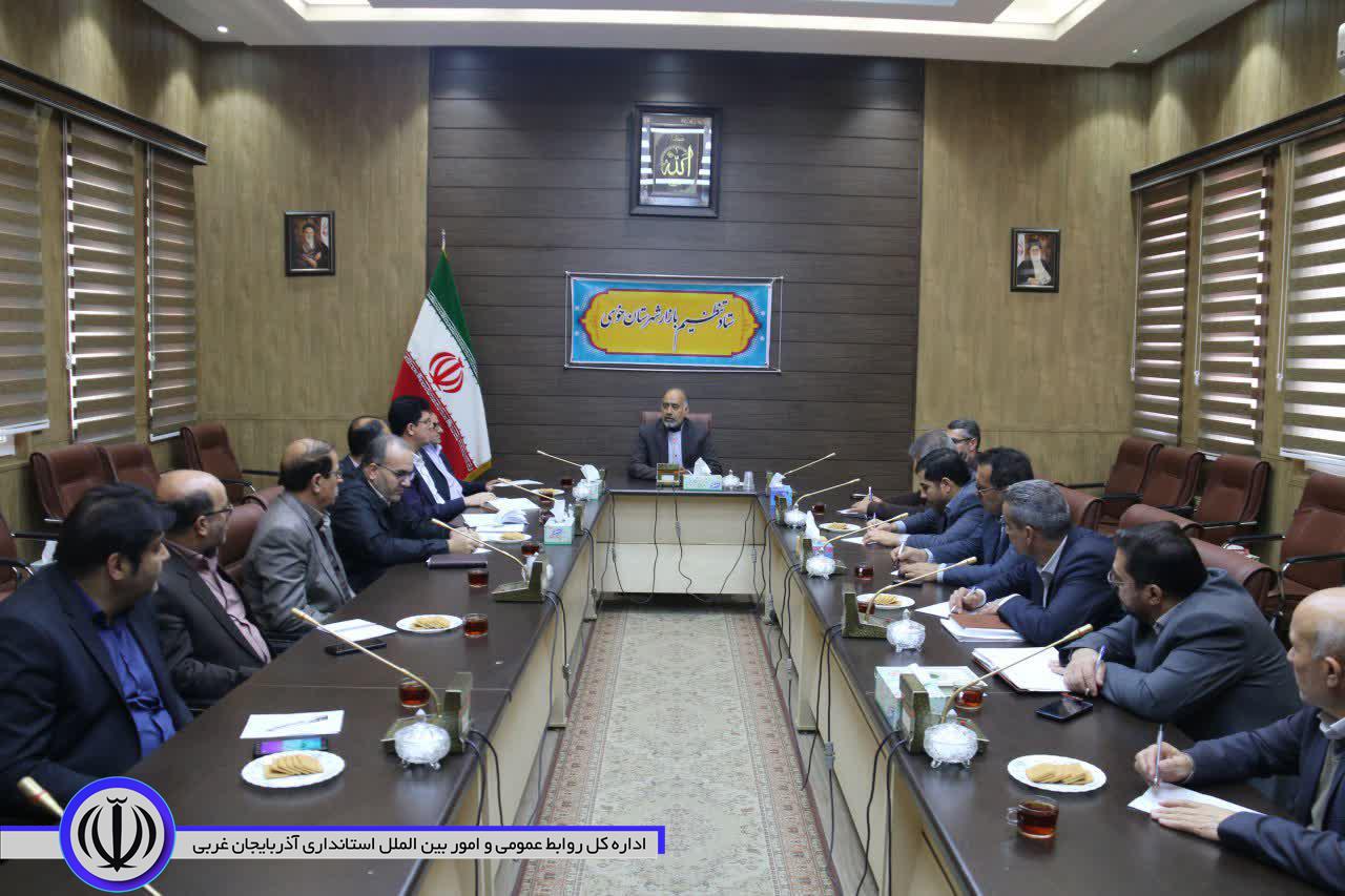 برگزاری جلسه ستاد تنظیم بازار شهرستان خوی