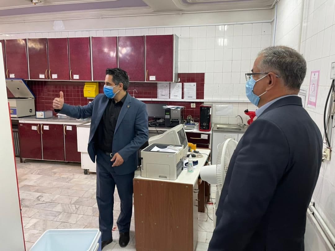 بازدید فرماندار ویژه شهرستان خوی از پایگاه انتقال خون
