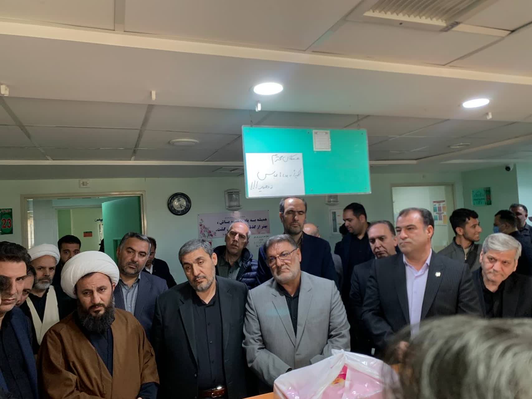 حضور فرماندار در مراکز درمانی شهرستان خوی