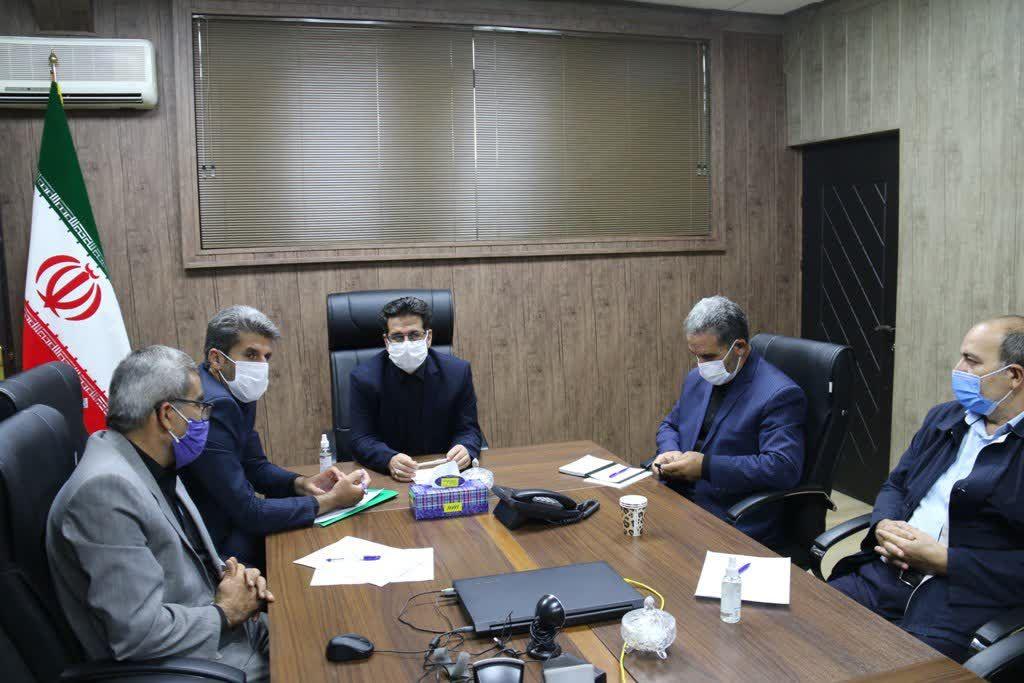 برگزاری جلسه ساماندهی برداشت از منابع شن و ماسه