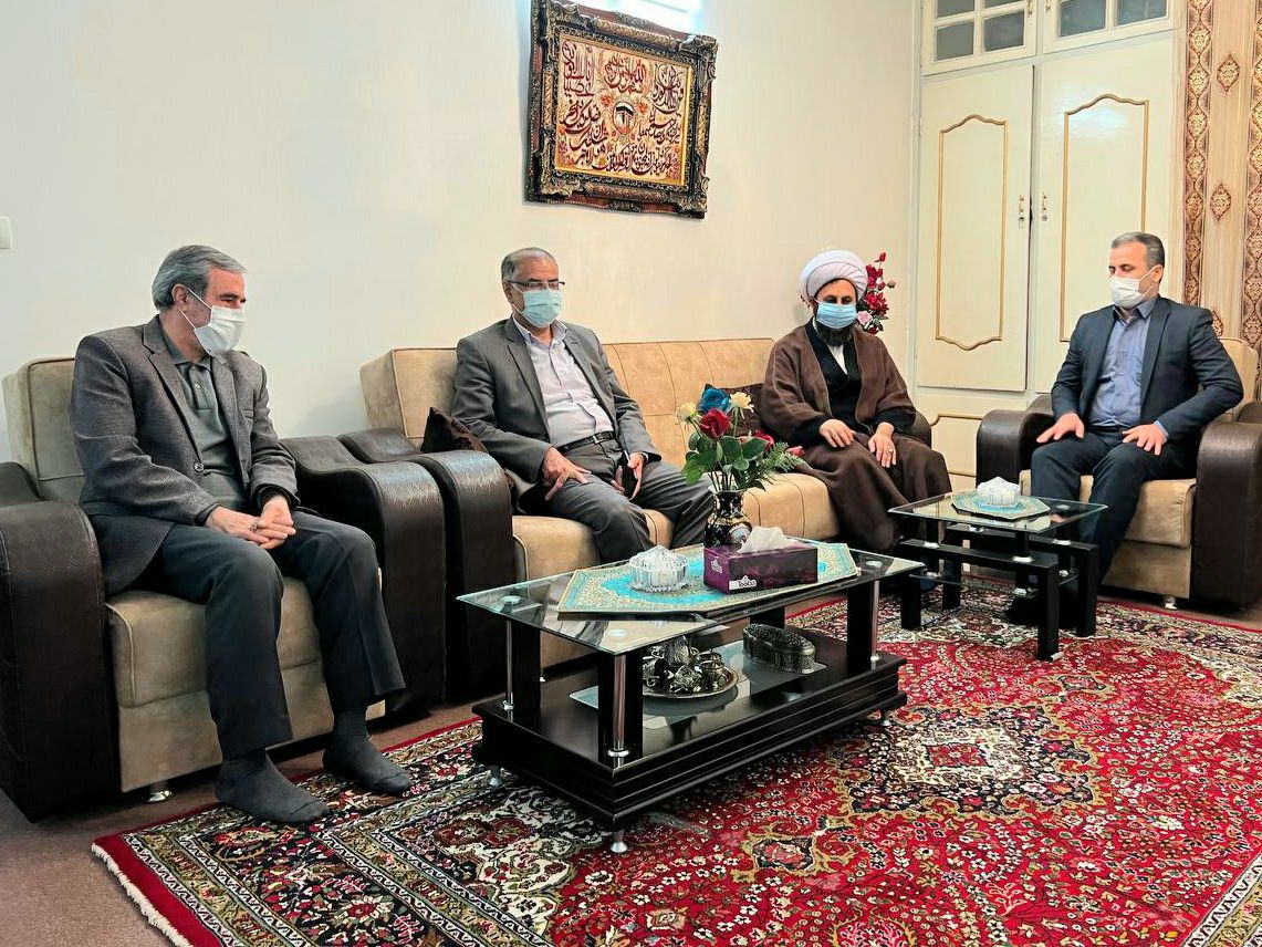 دیدار فرماندار ویژه شهرستان خوی با جانبازان سرافراز
