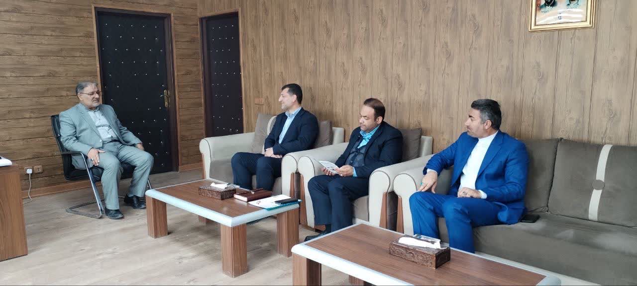 دیدار مدیرکل میراث فرهنگی، صنایع دستی و گردشگری استان با فرماندار ویژه شهرستان خوی