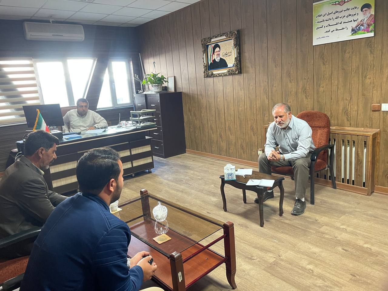 برگزاری ملاقات مردمی فرماندار خوی