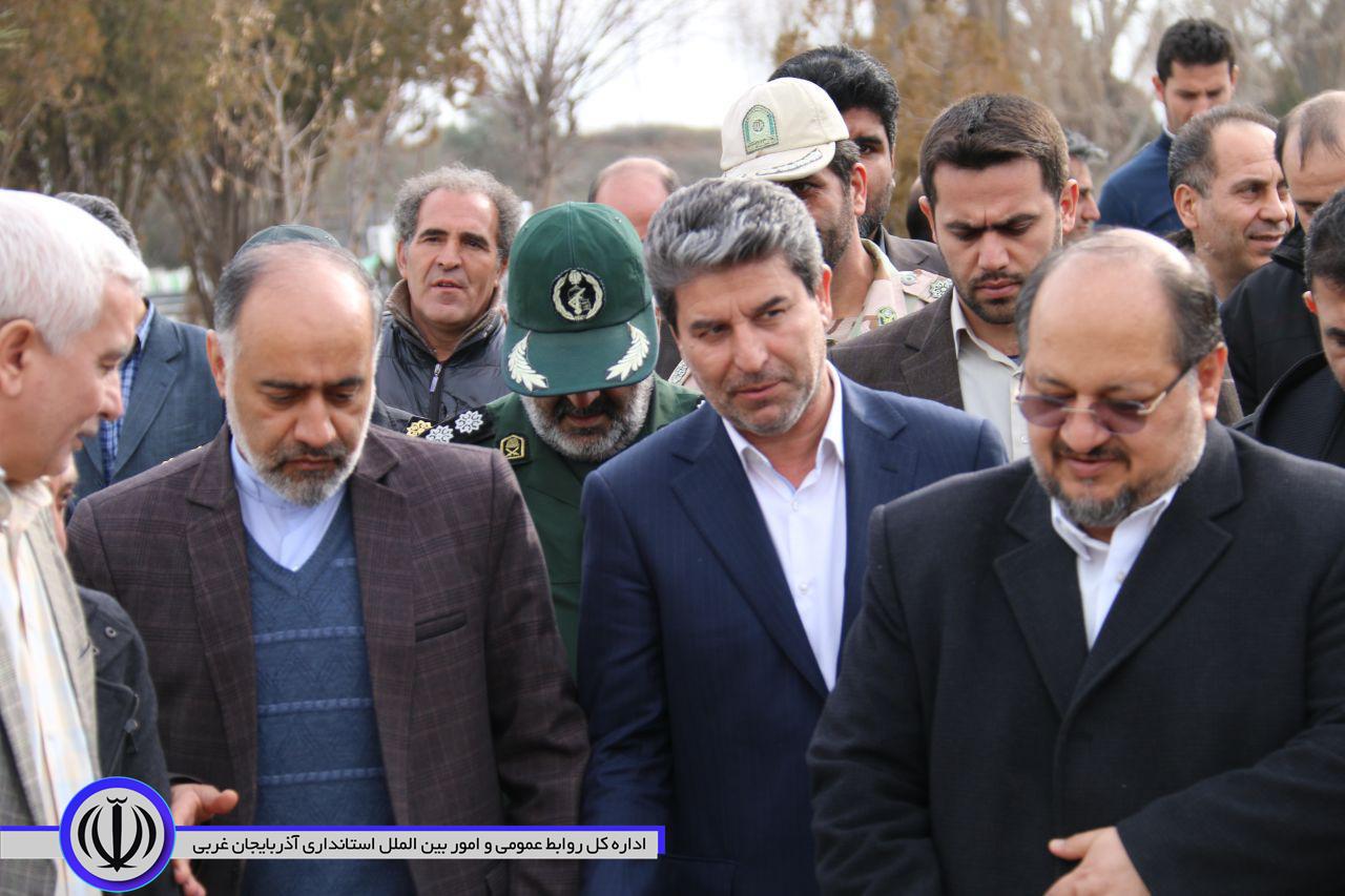 سفر وزیر تعاون، کار و رفاه اجتماعی و استاندار آذربایجان غربی به شهرستان خوی