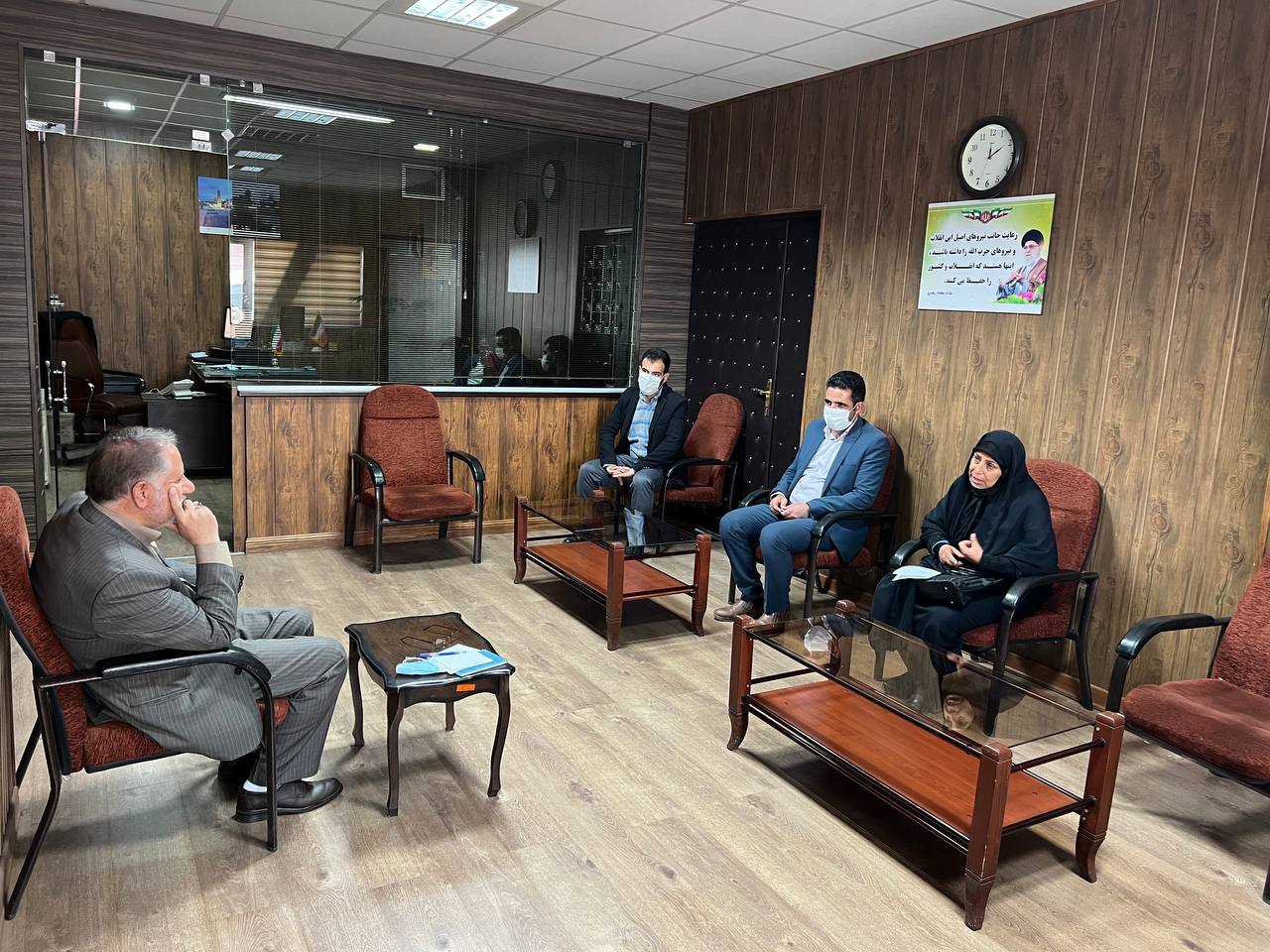 برگزاری ملاقات مردمی سرپرست فرمانداری ویژه شهرستان خوی