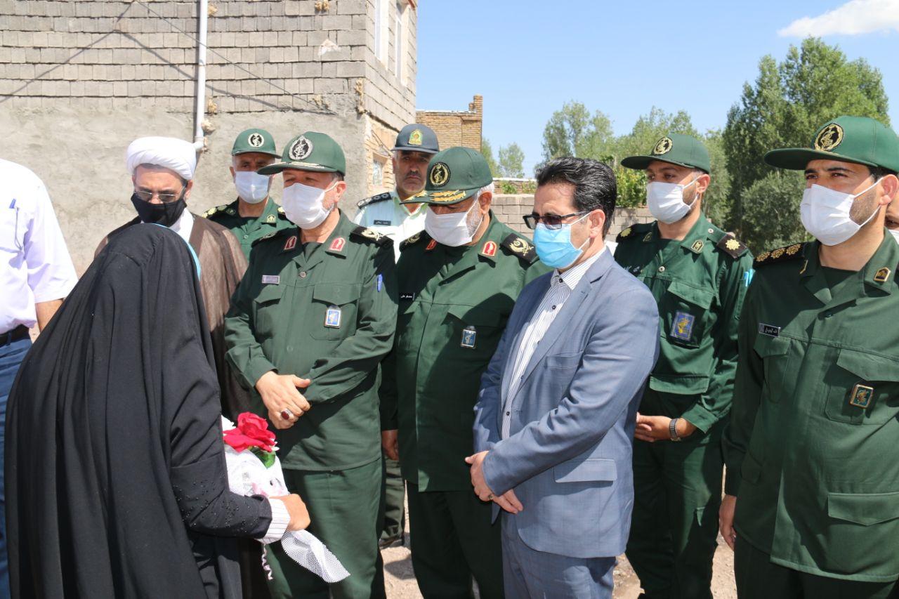 افتتاح پروژه آبرسانی به بخش کشاورزی در روستای گرمدرق شهرستان خوی