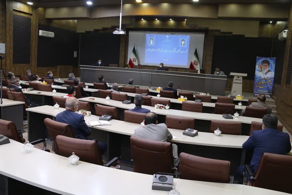 برگزاری چهل و یکمین جلسه شورای هماهنگی، پیشگیری و مبارزه با کرونا شهرستان خوی