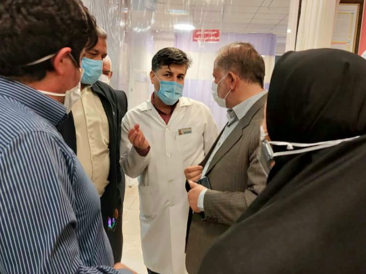 بازدید سرپرست فرمانداری ویژه شهرستان خوی از مراکز درمانی در روز طبیعت