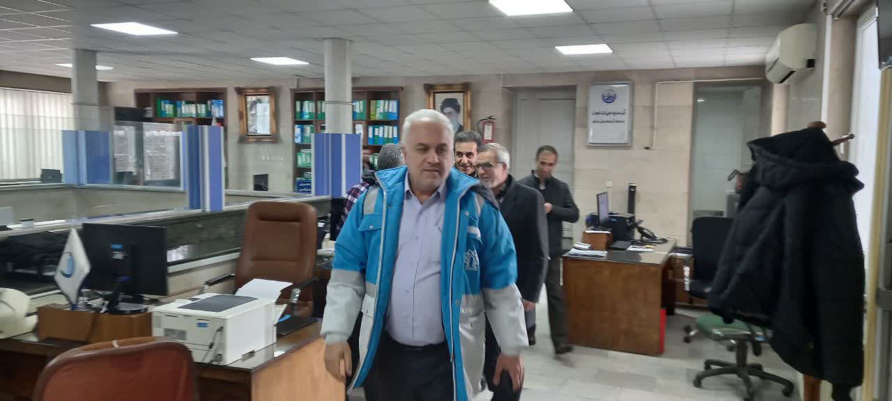 فرماندار خوی از شرکت آب و فاضلاب این شهرستان بازدید کرد