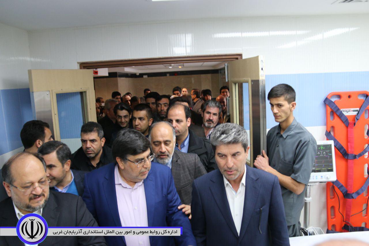 در هفتمین روز از دهه مبارک فجر : افتتاح بیمارستان 32 تخت خوابی تامین اجتماعی توسط دکتر شریعتمداری وزیر تعاون، کار و رفاه اجتماعی