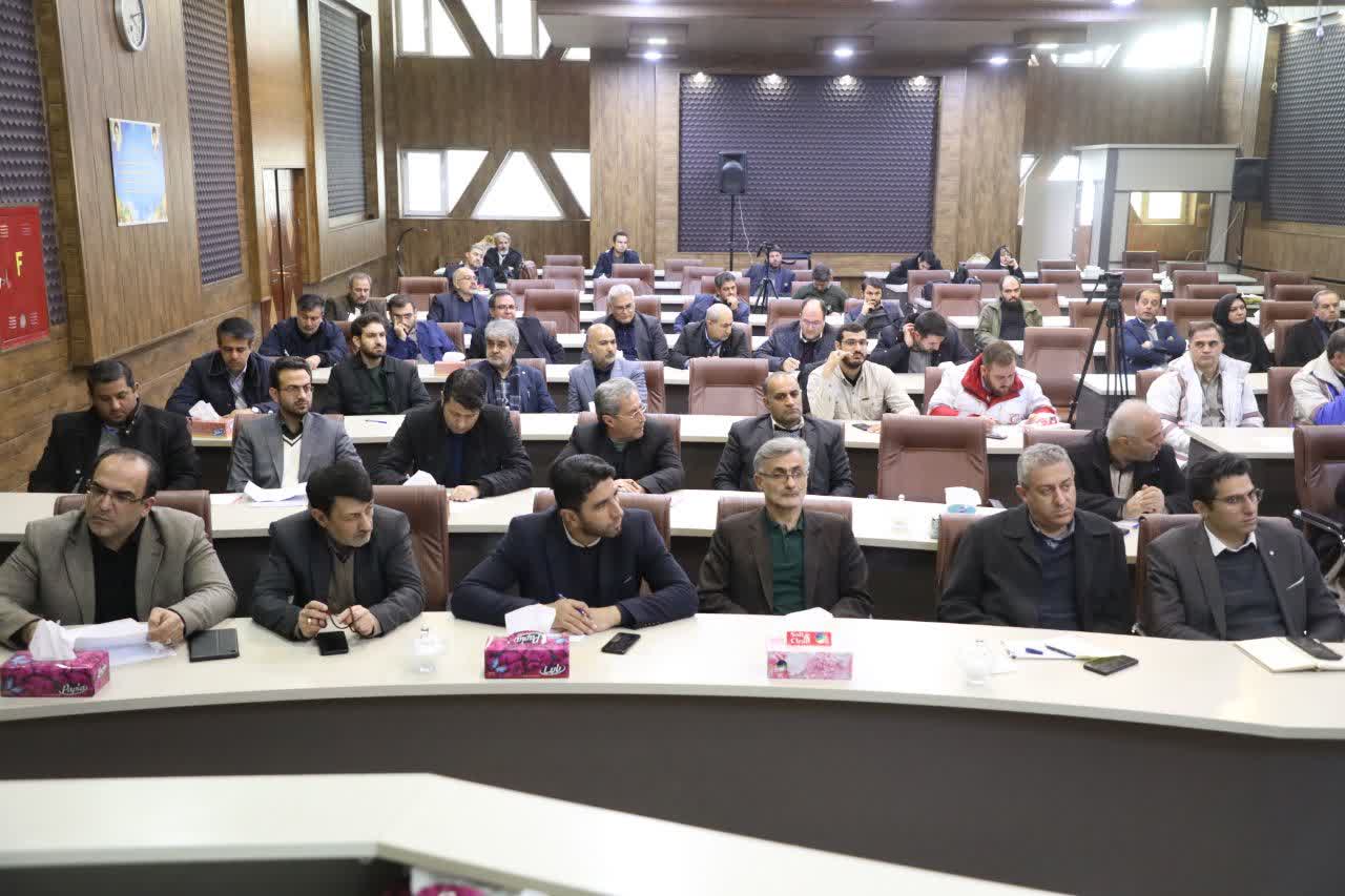 آلبوم تصویری/ برگزاری جلسه مدیریت بحران شهرستان خوی به ریاست استاندار آذربایجانغربی