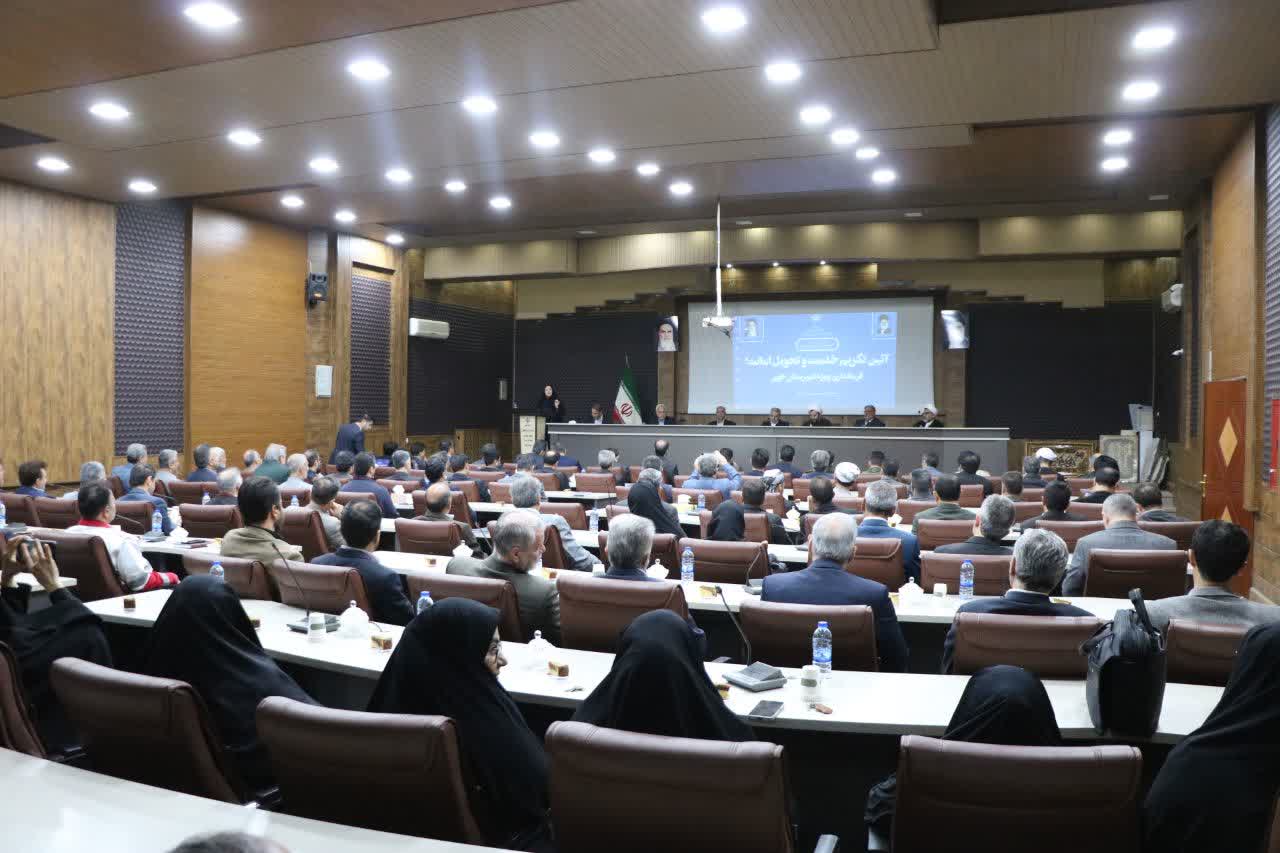 آیین تکریم خدمت و تحویل امانت سرپرست فرمانداری شهرستان خوی