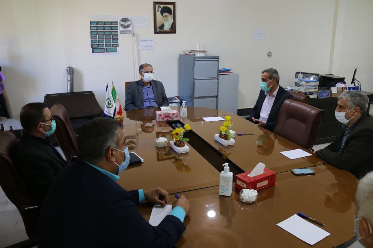 حضور معاون استاندار و فرماندار ویژه شهرستان خوی در دفتر شرکت تعاونی زنبورداران