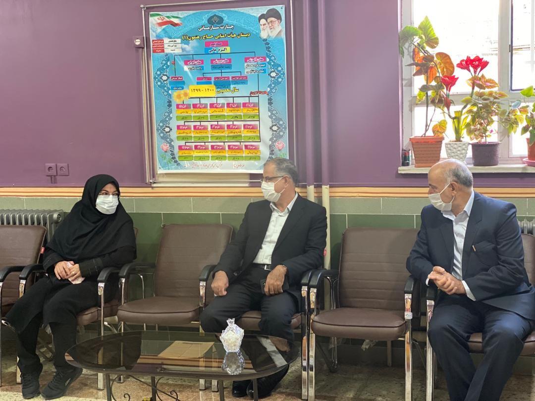 بازدید فرماندار شهرستان خوی از مدارس