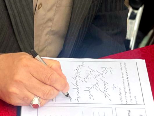 بازدید سرپرست فرمانداری ویژه شهرستان خوی از ایستگاه های راهنمای مسافرین نوروزی