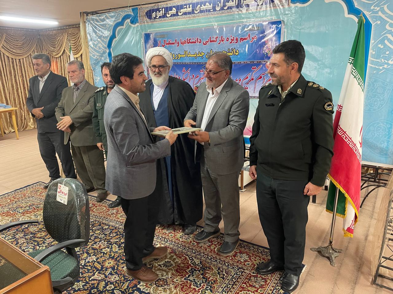 معرفی رئیس جدید دانشکده علوم قرآنی خوی