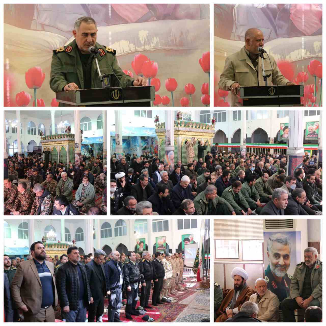 آلبوم تصویری/ برگزاری سالگرد شهادت سردار بزرگ اسلام شهید حاج قاسم سلیمانی در خوی