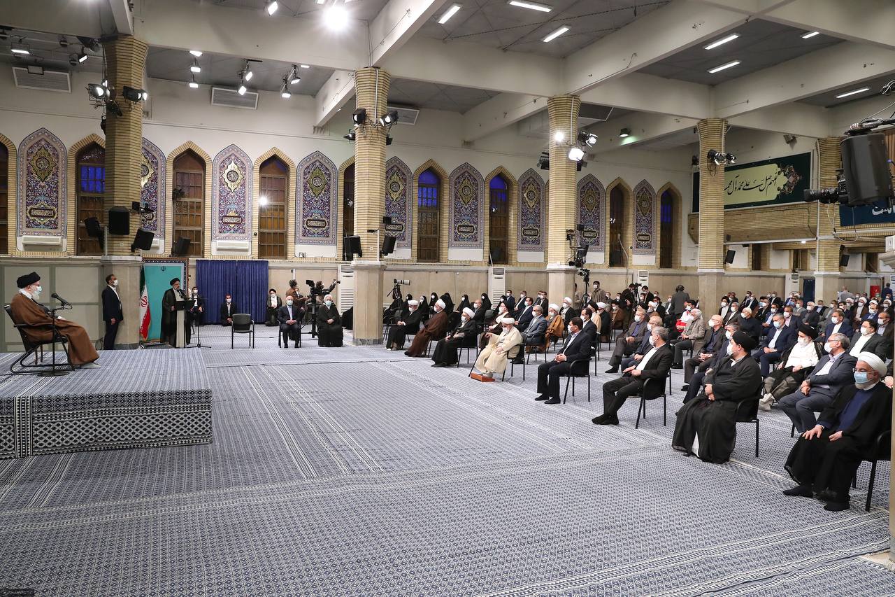دیدار مسئولان نظام با رهبر معظم انقلاب اسلامی