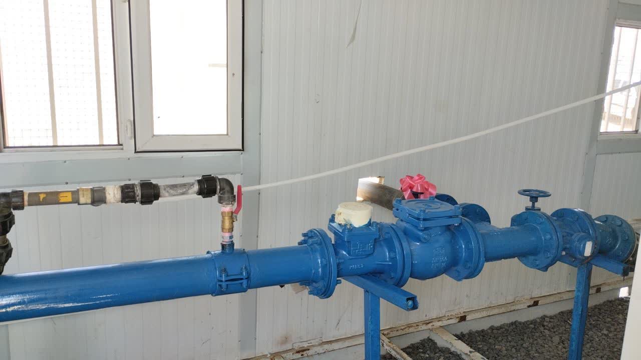 افتتاح طرح تامین آب شرب در روستاهای قیزقلعه و یاریم قیه