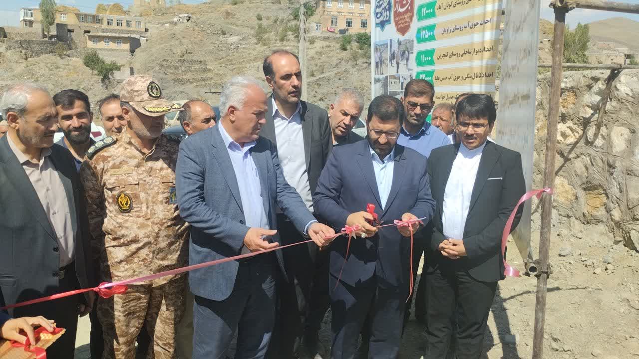 افتتاح همزمان 9 طرح عمرانی در بخش قطور با اعتبار 170 میلیارد ریال