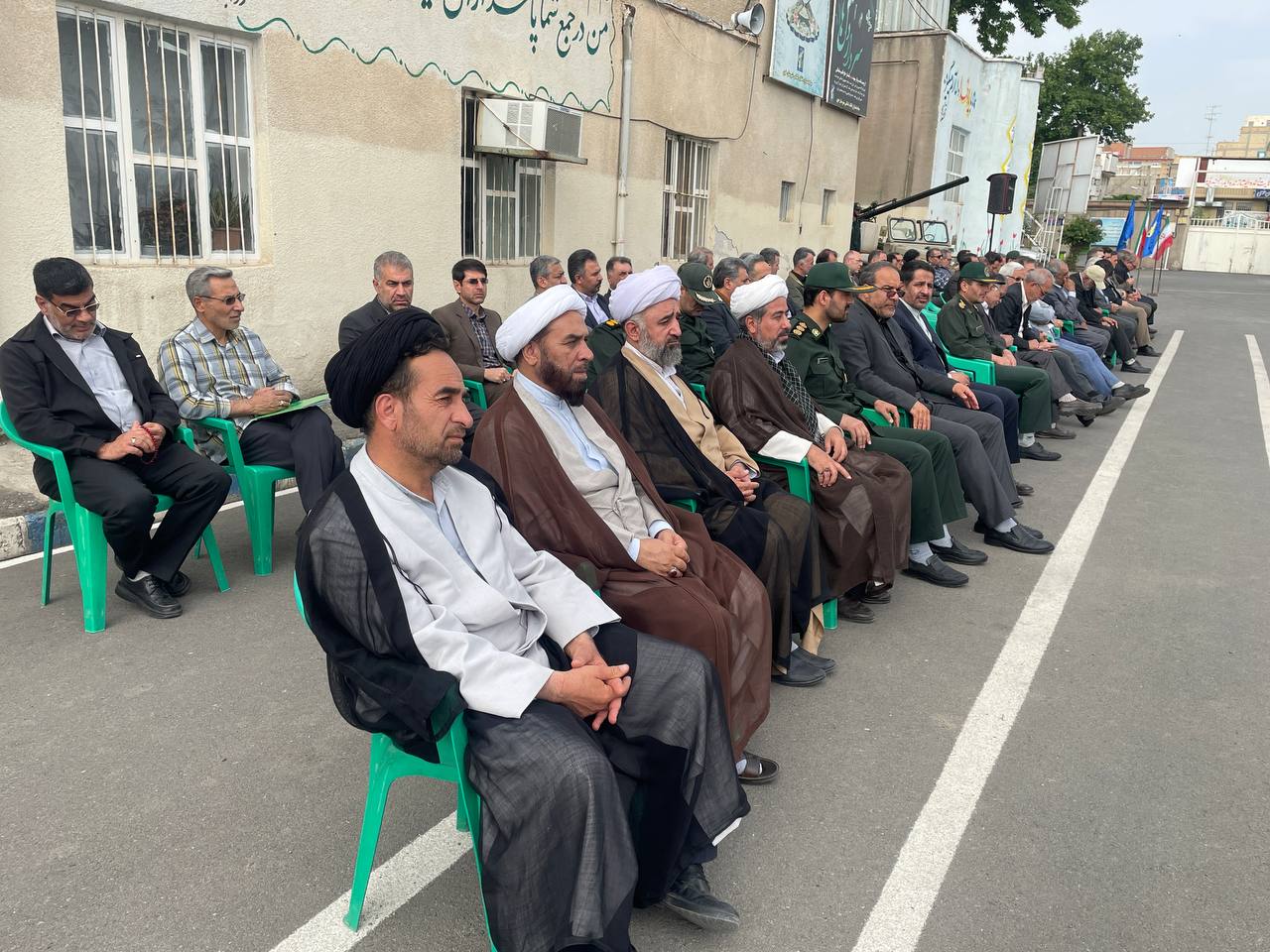 برگزاری صبحگاه مشترک نیروهای مسلح مستقر در خوی