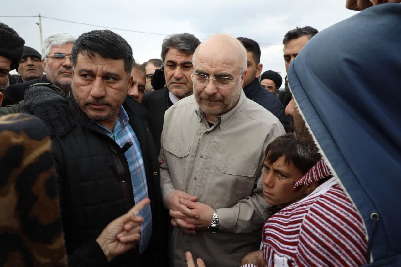 آلبوم تصویری / بازدید رئیس مجلس و استاندار آذربایجانغربی از مناطق زلزله زده شهرستان خوی
