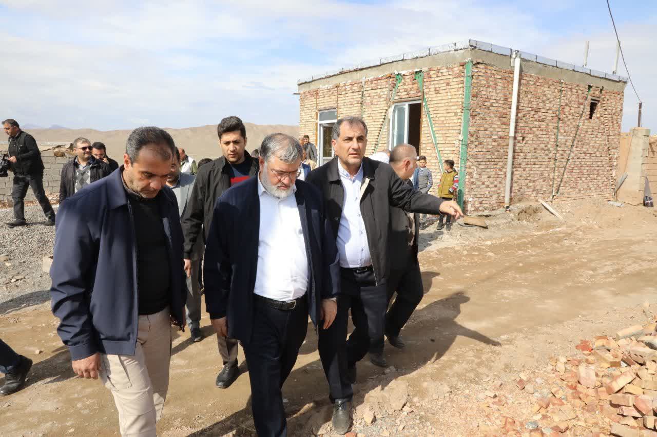 استاندار آذربایجان غربی: روند بازسازی مناطق زلزلهزده خوی با سرعت ادامه دارد