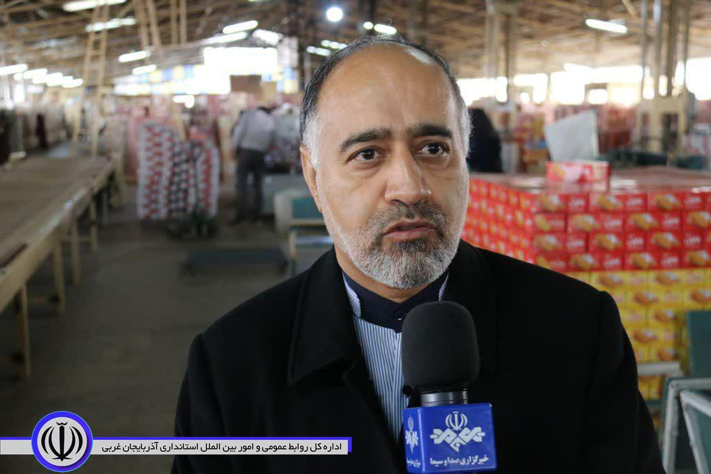 بازدید فرماندار خوی از کارخانه توتیا