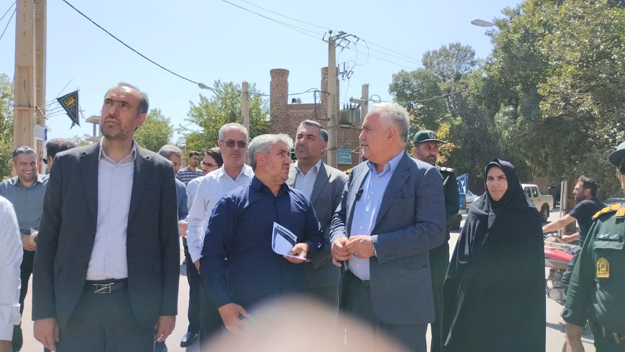 افتتاح پروژه‌های مسکن مددجویی و شهری در دیزج‌دیز