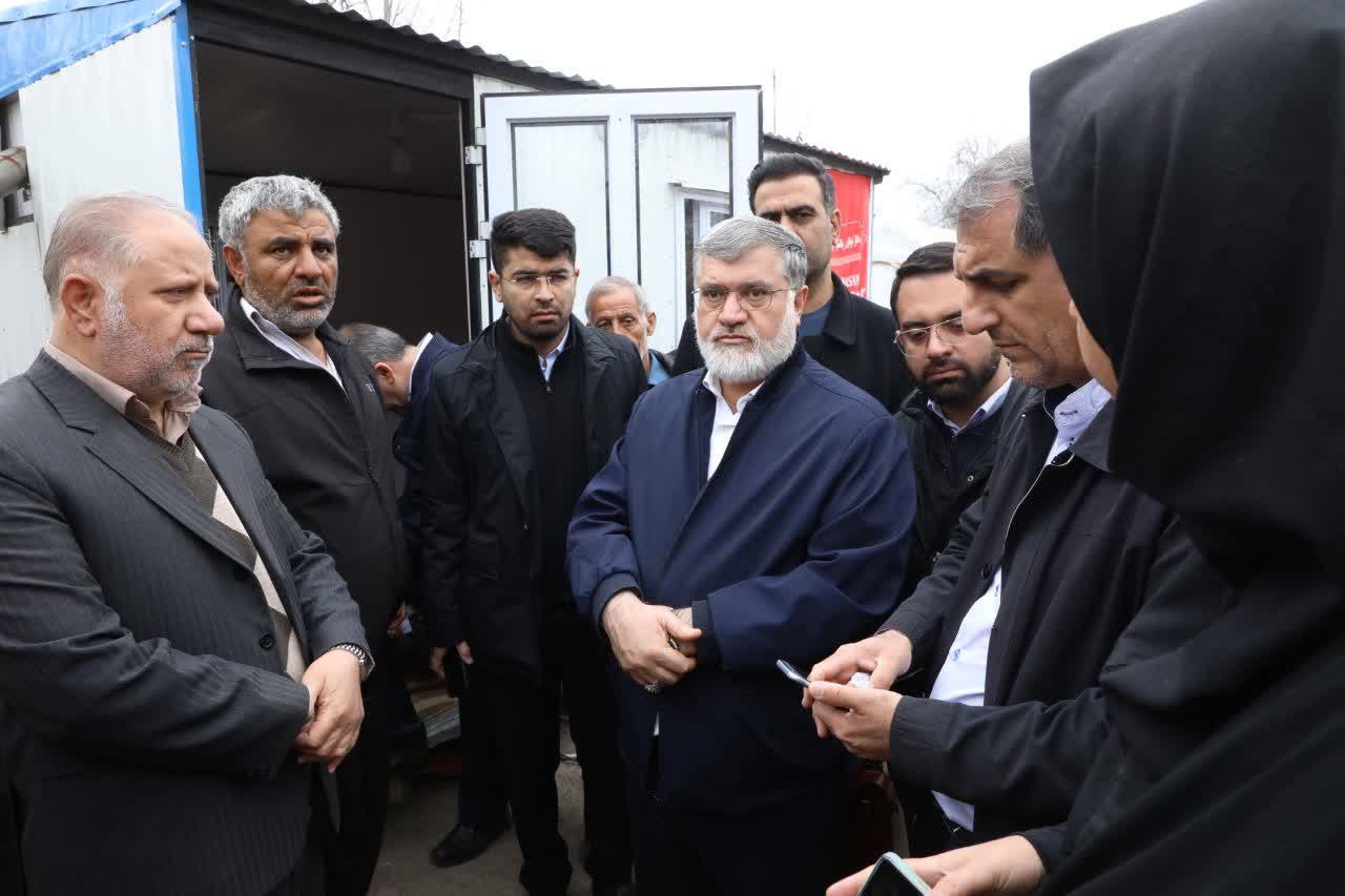 بازدید میدانی استاندار آذربایجانغربی از روند بازسازی مناطق زلزلهزده شهر فیرورق