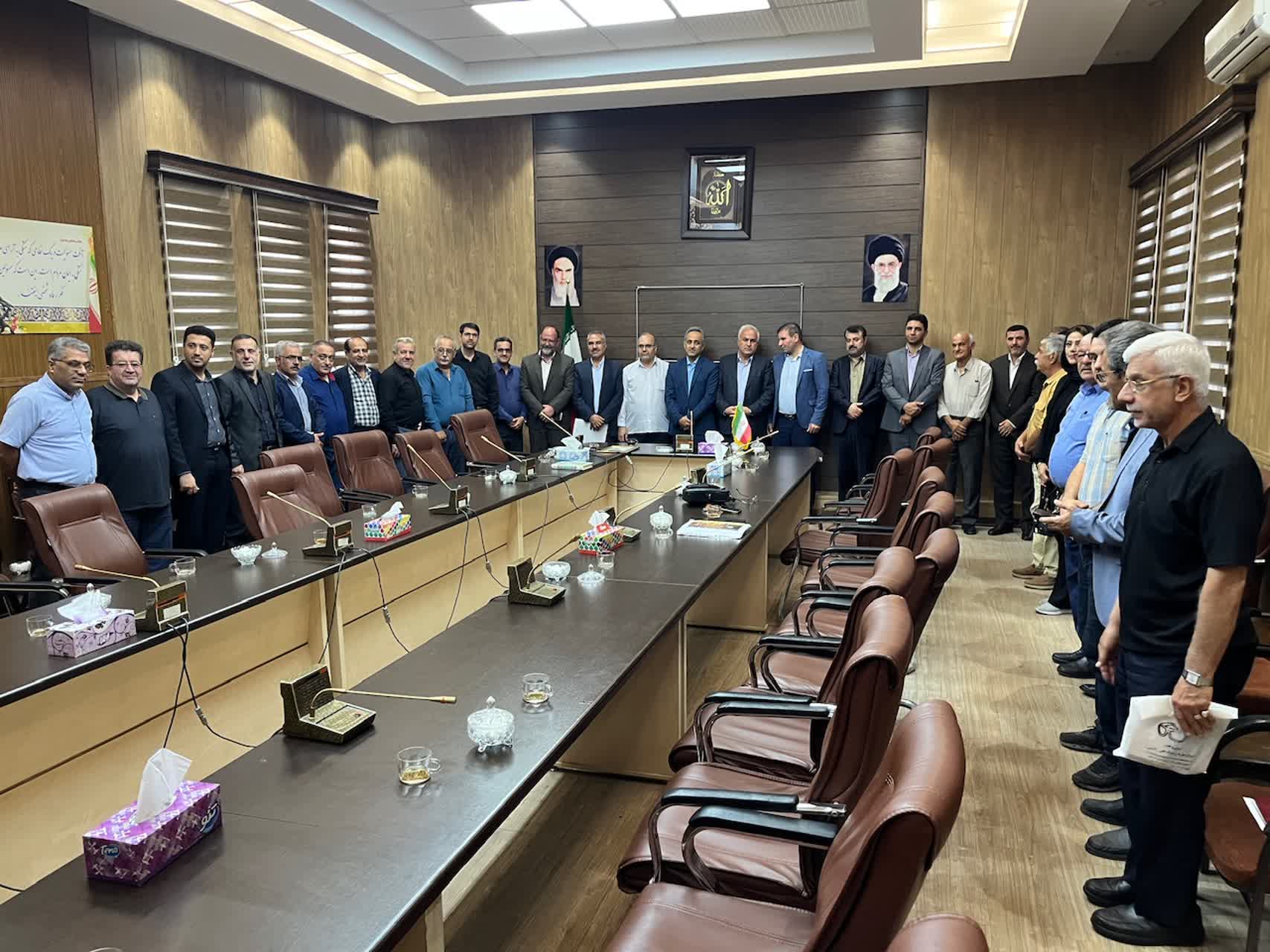 مراسم تودیع و معارفه رئیس اداره صنعت، معدن و تجارت شهرستان خوی