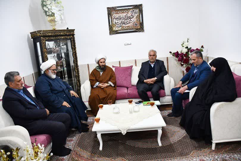 دیدار با خانواده معظم پاسدار شهید محرم رستم زاده