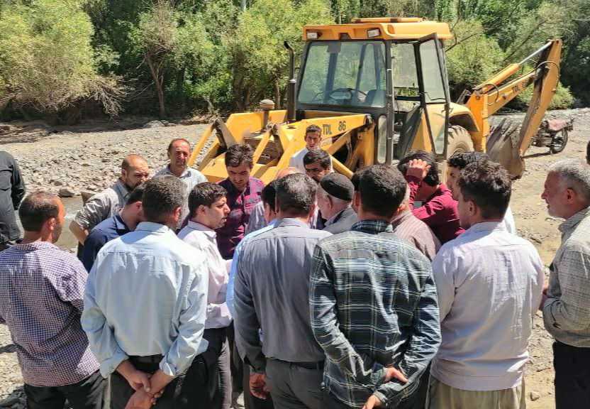 بازدید بخشدار فیرورق از روستای داش پسک
