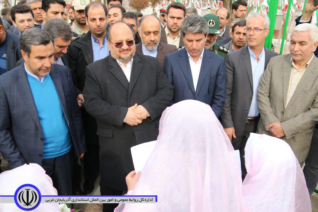سفر وزیر تعاون، کار و رفاه اجتماعی و استاندار آذربایجان غربی به شهرستان خوی