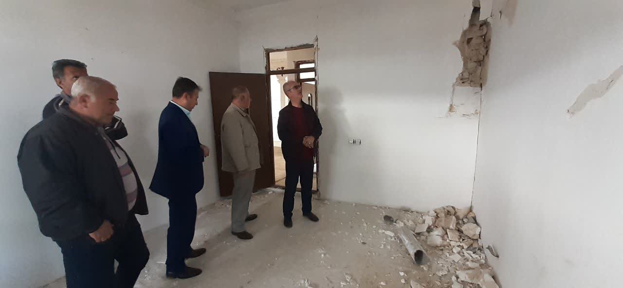 حضور میدانی فرماندار خوی از روستای یزدکان
