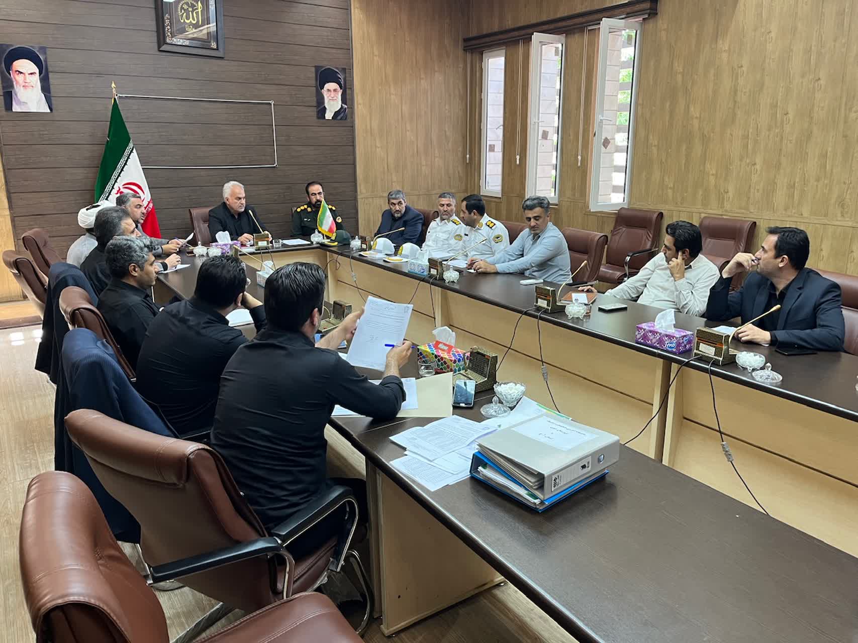 برگزاری جلسه شورای ترافیک شهرستان خوی