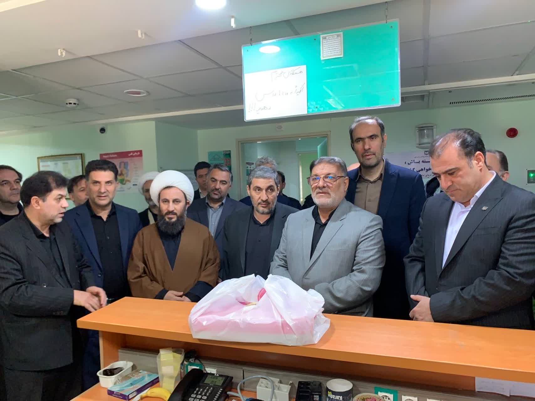 حضور فرماندار در مراکز درمانی شهرستان خوی