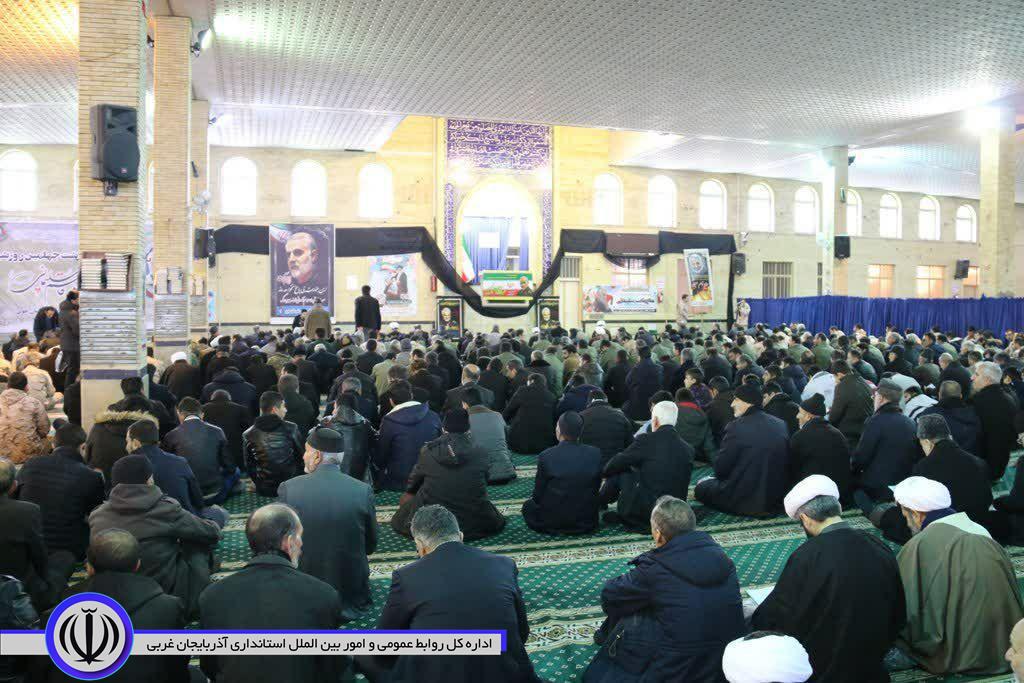 برگزاری مراسم گرامیداشت چهلمین روز شهادت سردار دلها شهید سپهبد حاج قاسم سلیمانی در شهرستان خوی