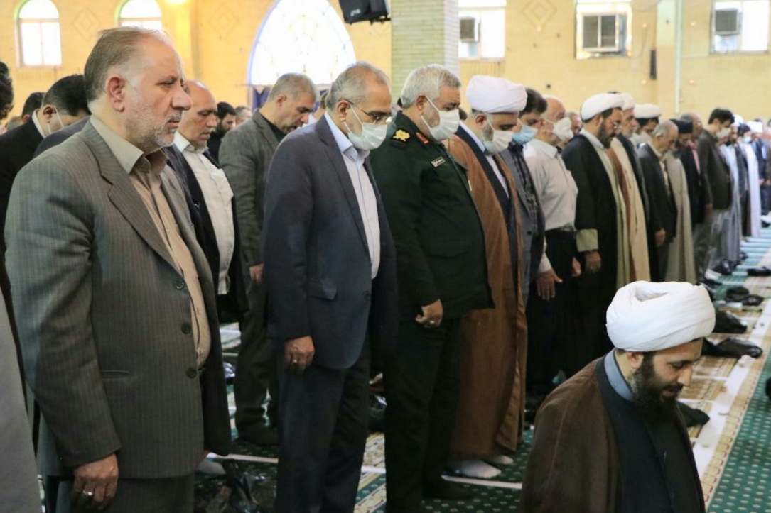 برپایی آیین عبادی سیاسی نماز جمعه شهرستان خوی با حضور معاون پارلمانی رئیس جمهور