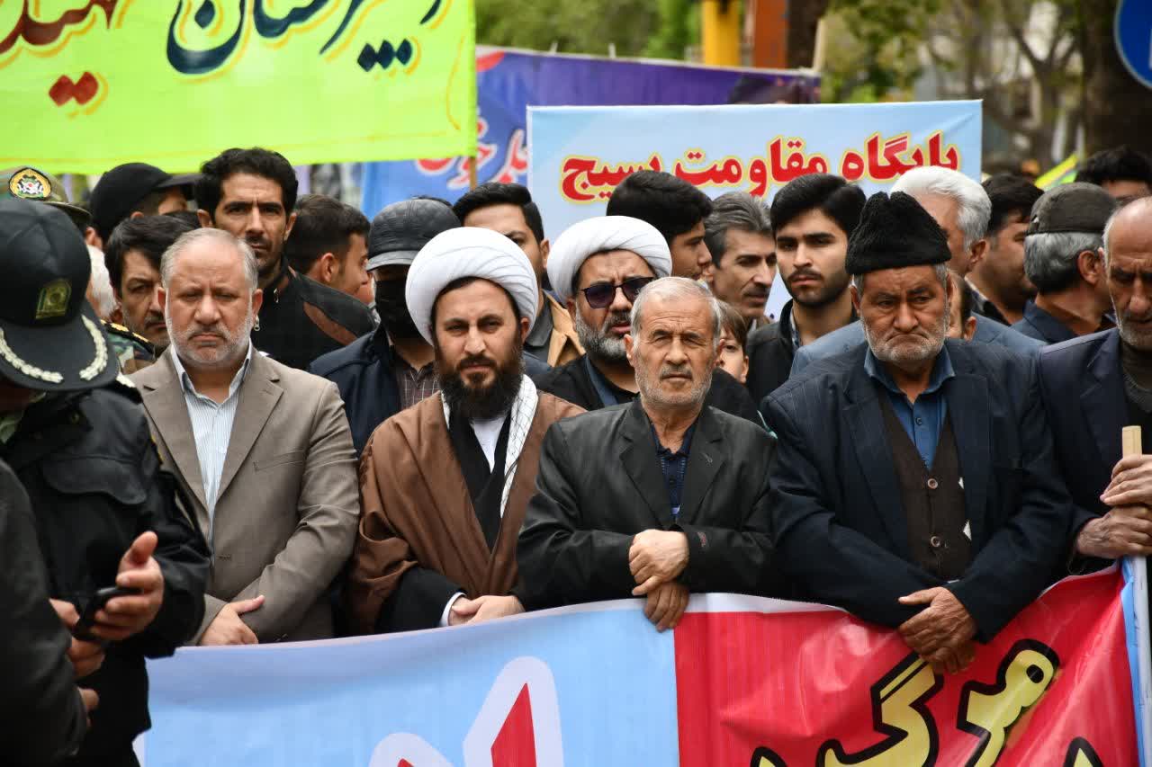 راهپیمایی روز قدس در خوی