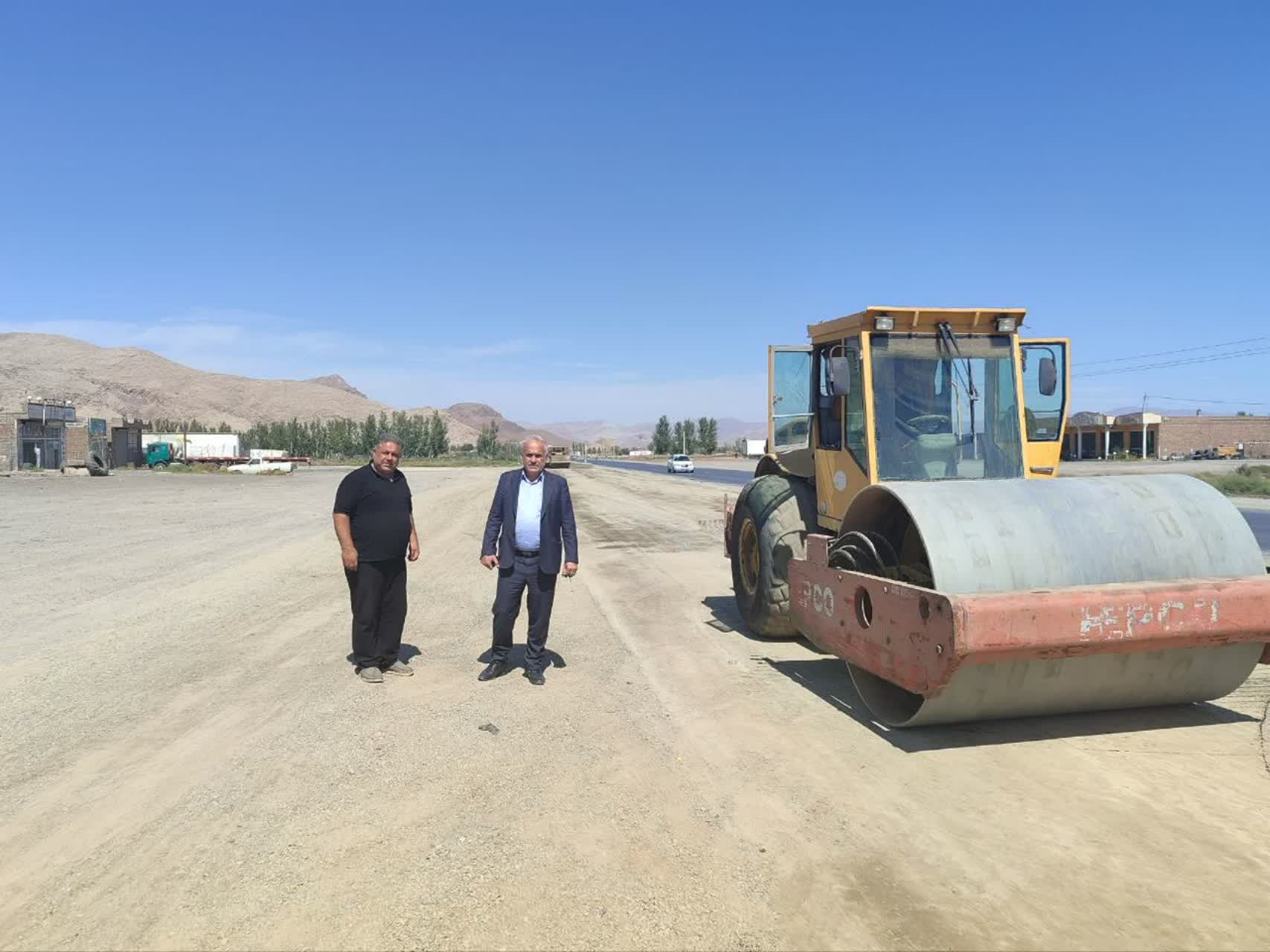 بازدید سرزده فرماندار ویژه خوی از پروژه سهراهی ایواوغلی