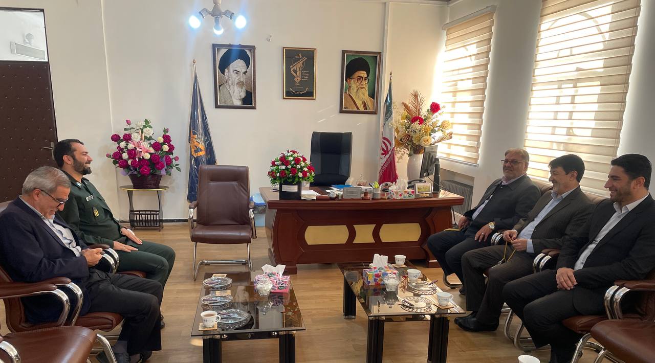 دیدار فرماندار با فرمانده سپاه پاسداران انقلاب اسلامی خوی