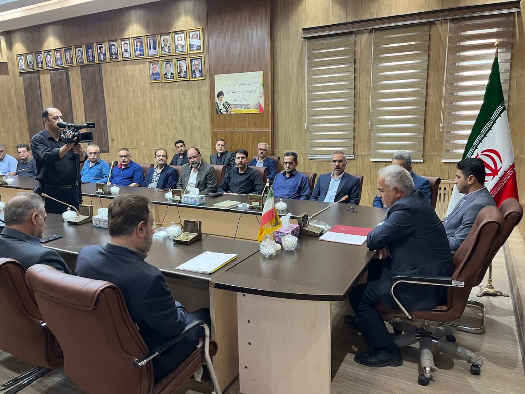 مراسم تودیع و معارفه رئیس اداره صنعت، معدن و تجارت شهرستان خوی