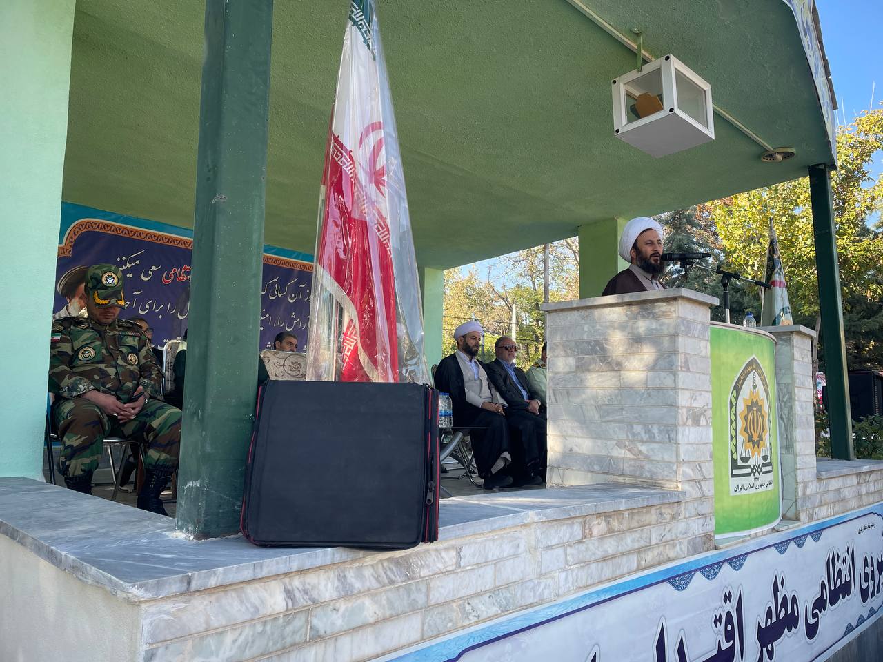 برگزاری مراسم صبحگاه مشترک نیروهای مسلح در خوی