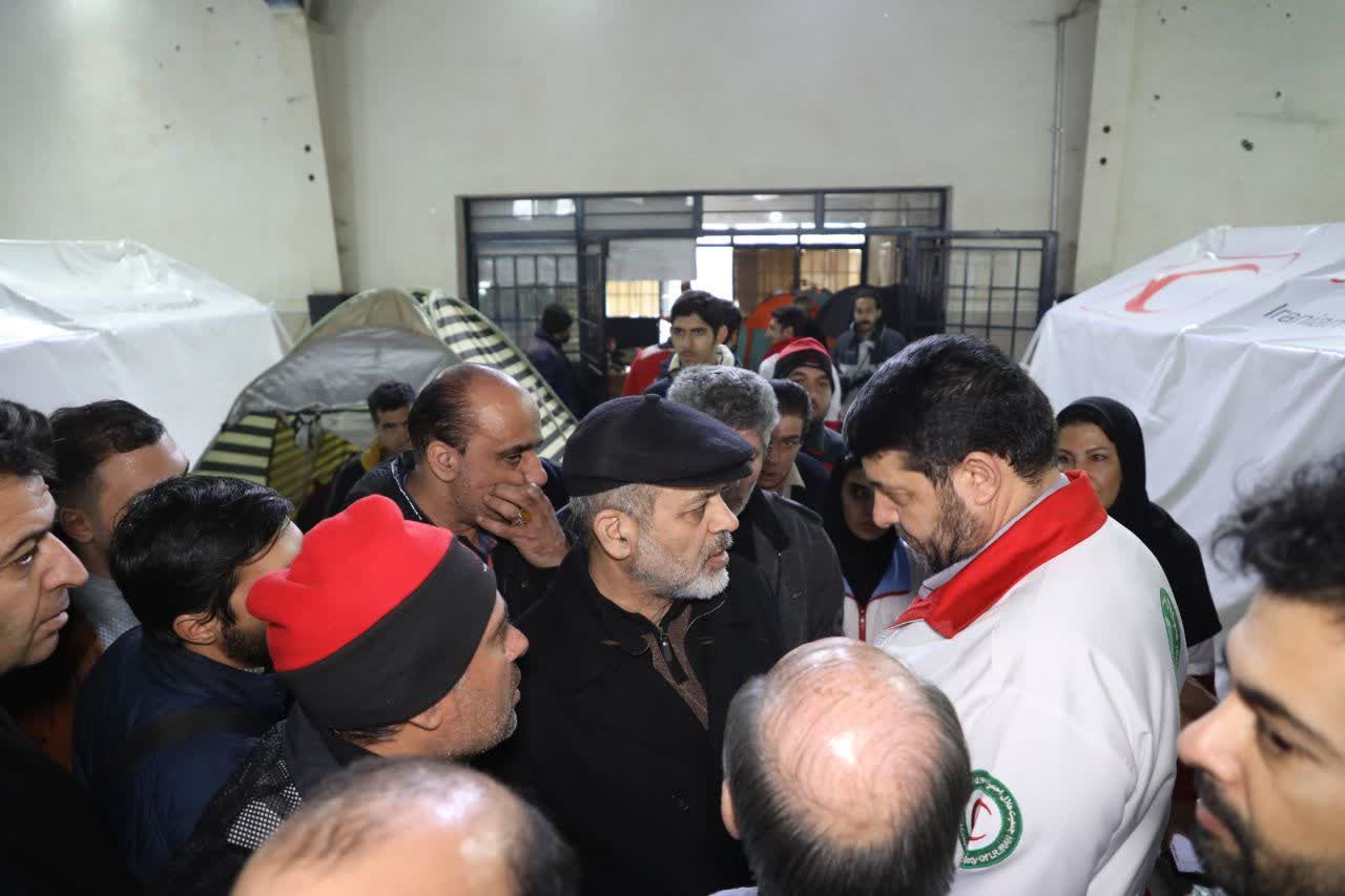 آلبوم تصویری / بازدید وزیر کشور به همراه استاندار آذربایجانغربی از اسکان اضطراری زلزلهزدگان خوی