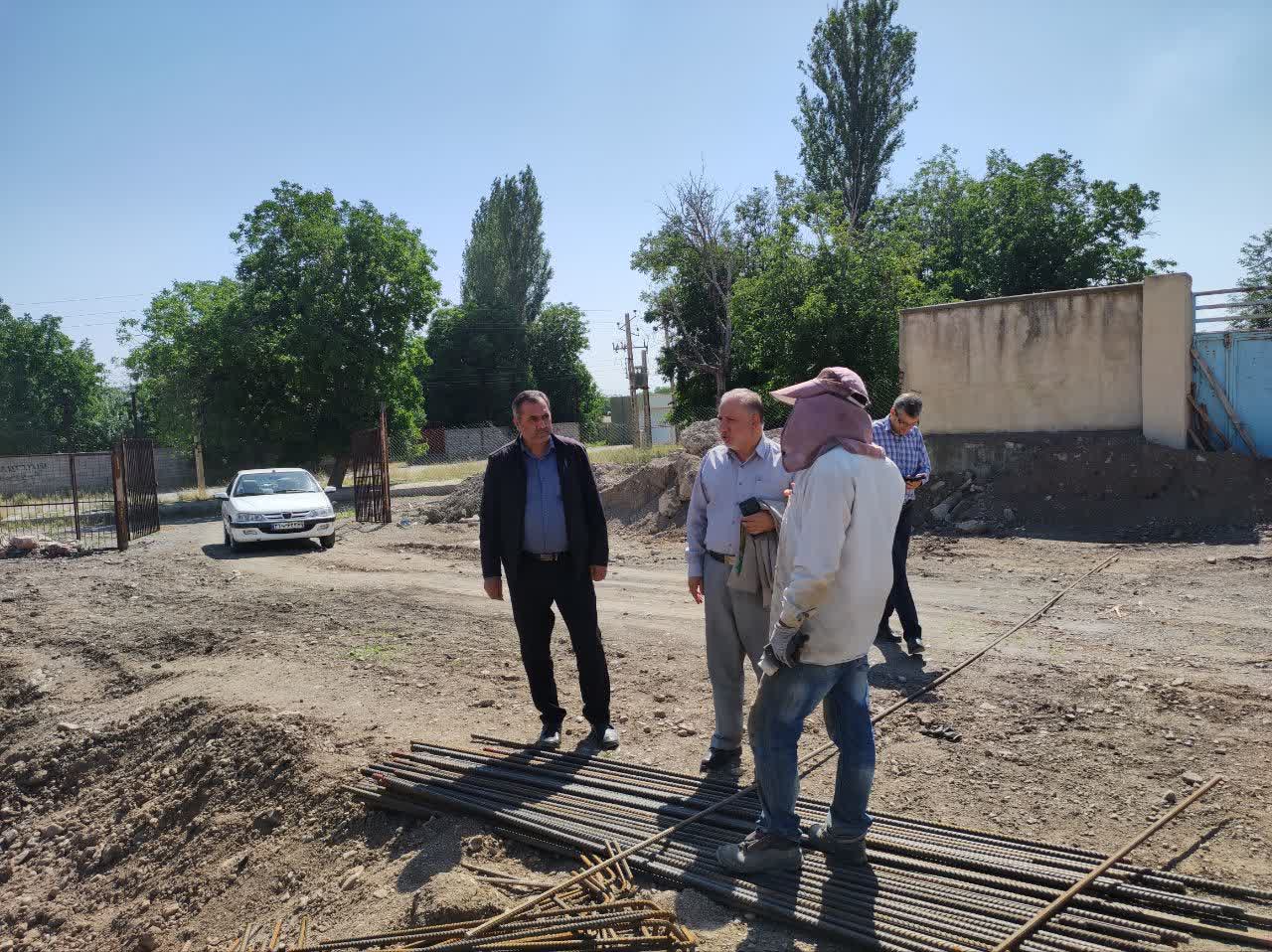 نهضت مدرسه سازی در بخش فیرورق
