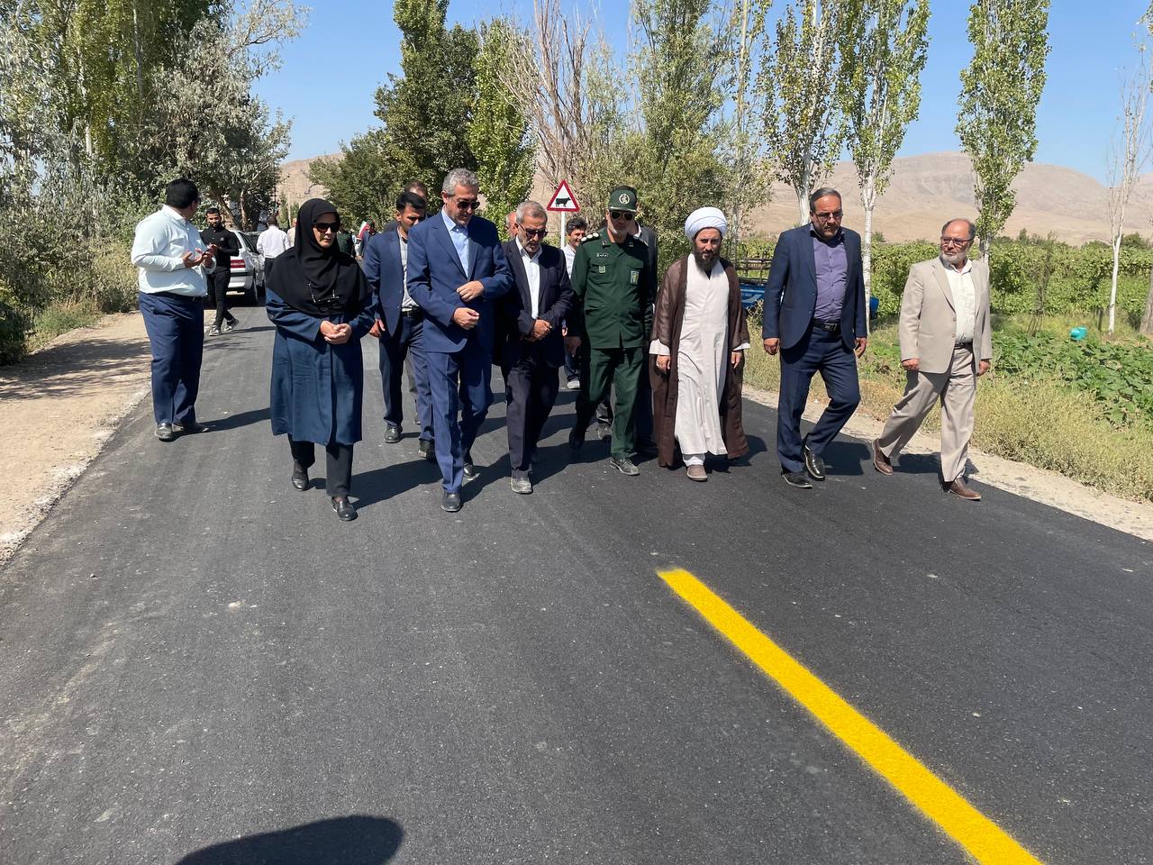 افتتاح و آغاز عملیات اجرایی 6 طرح عمرانی، کشاورزی و خدماتی در خوی